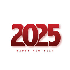 Greeting happy new year 2025 background