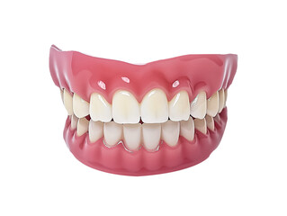 Obraz premium teeth isolated on transparent background