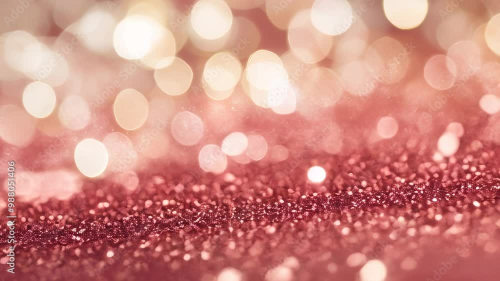 Poster this vibrant bokeh background features rich red and white glitter, ideal for adding sparkle to party