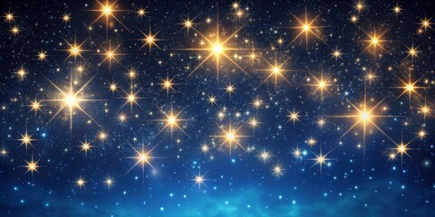 Obraz premium Night sky filled with twinkling stars , astronomy, celestial, cosmos, galaxy, universe, dark, space, nebula