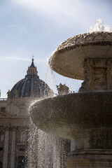 Fountain & Vatican City