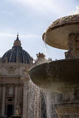 Fountain & Vatican City