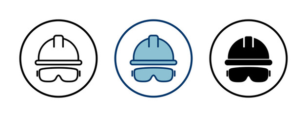 Helmet icon vector isolated on white background. Motorcycle helmets. Racing helmet. construction helmet icon. Safety helmet