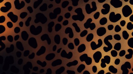 Obraz premium Abstract pattern resembling a leopard's spots with a gradient background.