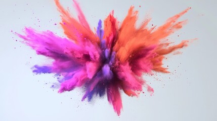 Colorful Powder Explosion