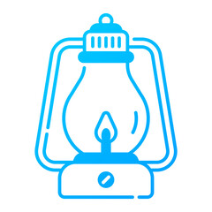 Lantern icon. lantern, flame, oil lamp, fire lamp, lamp, light, candle, traditional, halloween, autumn. Vector icon illustration