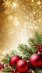 Obraz premium christmas shiny wallpapers red background christmas glistering star abstract light bokeh new year holiday pattern sparkle bright shiny effect defocused glamour colours decoration glow blur dark