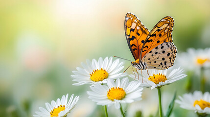colorful flowers in full bloom, with butterflies fluttering gracefully. This image symbolizes renewal, growth, and the harmonious beauty of nature’s cycle