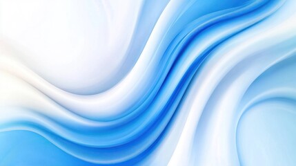 Obraz premium Abstract Blue and White Swirling Background