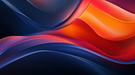 Abstract Swirling Colors