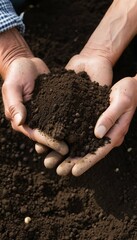 soil hands holding field touching gardening agriculture close soil ecology male concept hands farmer agriculture environment ground nature dirtied garden growth hand organic earth growing farmer land