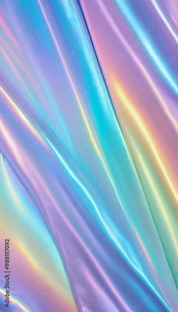Poster light background texture effect metal artificial iridescent fabric abstract pearlescent hologram gra