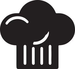 Silhouette of chief hat 