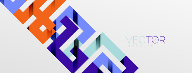 Color bend lines with shadow texture effect. Vector Illustration For Wallpaper, Banner, Background, Card, Book Illustration, landing page