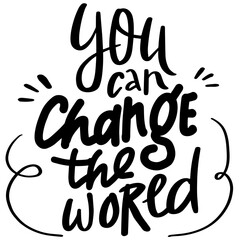 You can chang the wored  Hand-Lettered  Typography Design