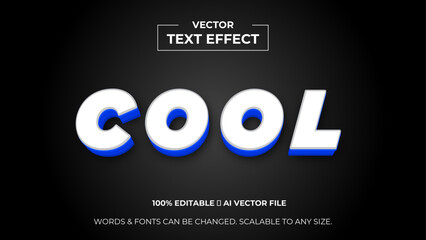 3d text effect background. Editable text style effect. vector editable font for graphic tee, banner, poster, post, social media or logo. vector illustration