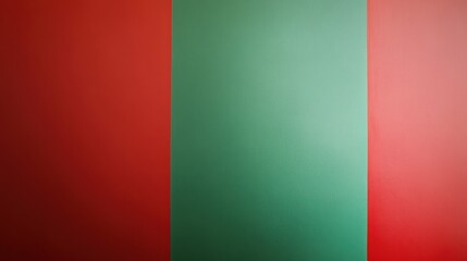 Obraz premium Abstract green red background