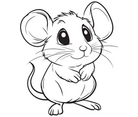 Mouse silhouette vector, Mouse and cheese, Mouse animal