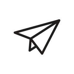 Paper Plane Icon - Line