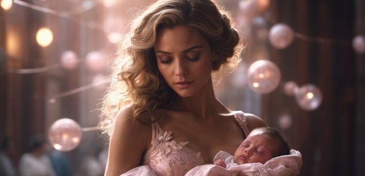 
beautiful mother - beautiful mom -beautiful momy, mother and baby - mother and son - mother and daughter - newborn - mother and new born - motherhood - mother in pink - mom and baby - mommy and baby.