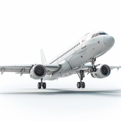 Obraz premium 3D Ultra Realistic Cartoon Airplane Design