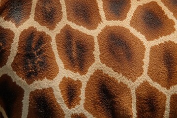 Giraffes Animal Skin Texture Background