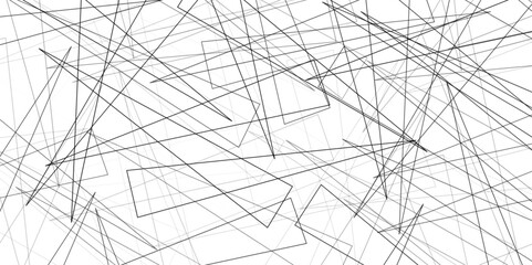 Modern white material in triangle and squares shapes with line, Abstract background with lines. 