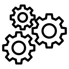 engine, gear icon