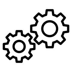 engine, gear icon