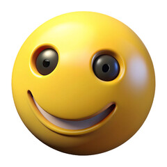 Fototapeta premium Smiley 3d cartoon style illustration