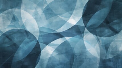 Obraz premium Abstract Blue Circles