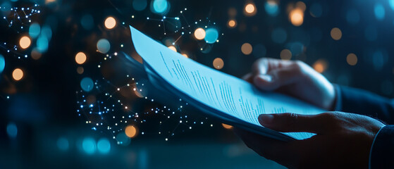 AI-driven document processing allows businessmen to extract key information from contracts and reports enhancing decision-making and overall business efficiency