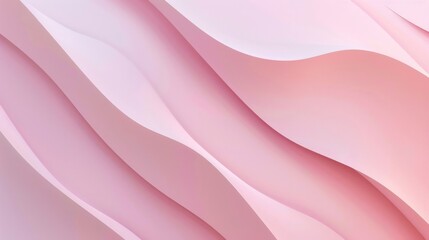 Abstract Pink Waves Background