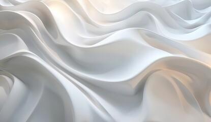 Obraz premium Abstract White Fabric Texture