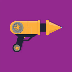 gun vector illustration great for logo or icon