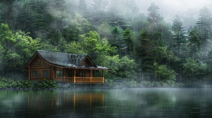 Cabin in the Rain