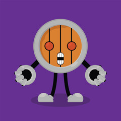 monster vector illustration, great for a logo or icon.