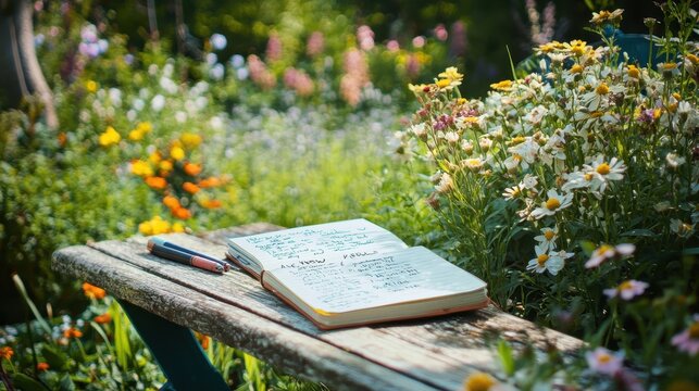Peaceful Moments in the Garden: A Tranquil Sanctuary
