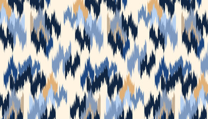 geometric ethnic vintage texture vector art design. textile fashion pattern line ikat seamless pattern and batik fabric texture asian background wallpaper geometry indian. Ethnic abstract ikat art .
