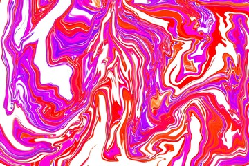 Obraz premium An abstract fluid art painting featuring swirling shades, creating a marble-like texture liquid gradient abstract background. Wallpaper