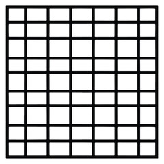 black and white squares
