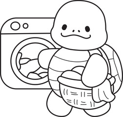 Free printable cute turtle for kindergarten.
Preschool outline printable education turtle animal.
