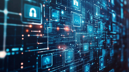 Naklejka premium Offering a seamless customer experience requires detailed data management, and CRM systems enable businesses to track and record every interaction for future reference.