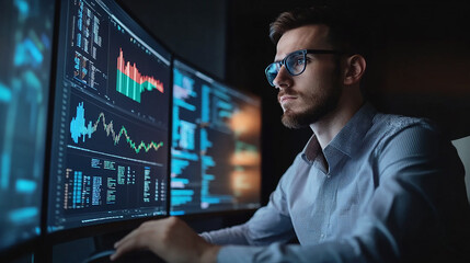 Operations analyst optimizing supply chain data.