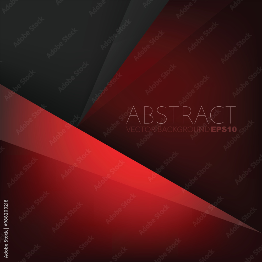 Fototapete graphic geometric triangle overlap vector layer background for text and message design