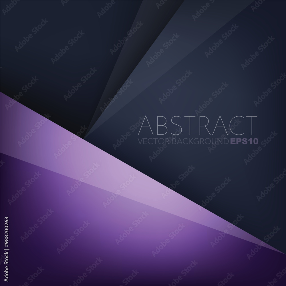Fototapete graphic geometric triangle overlap vector layer background for text and message design