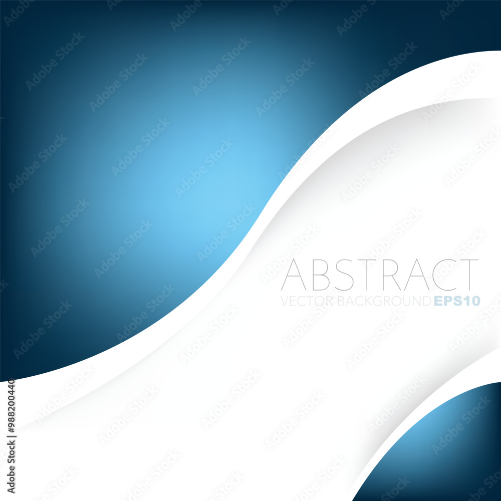 Fototapete graphic vector curve line overlap background for text and message design