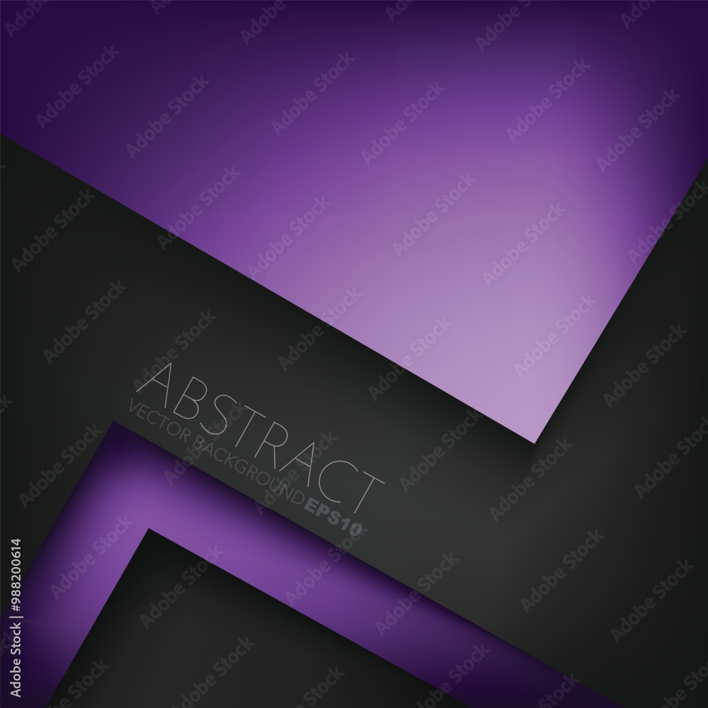 Fototapete graphic geometric triangle overlap vector layer background for text and message design