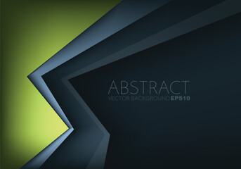 Fototapeta premium graphic geometric triangle overlap vector layer background for text and message design