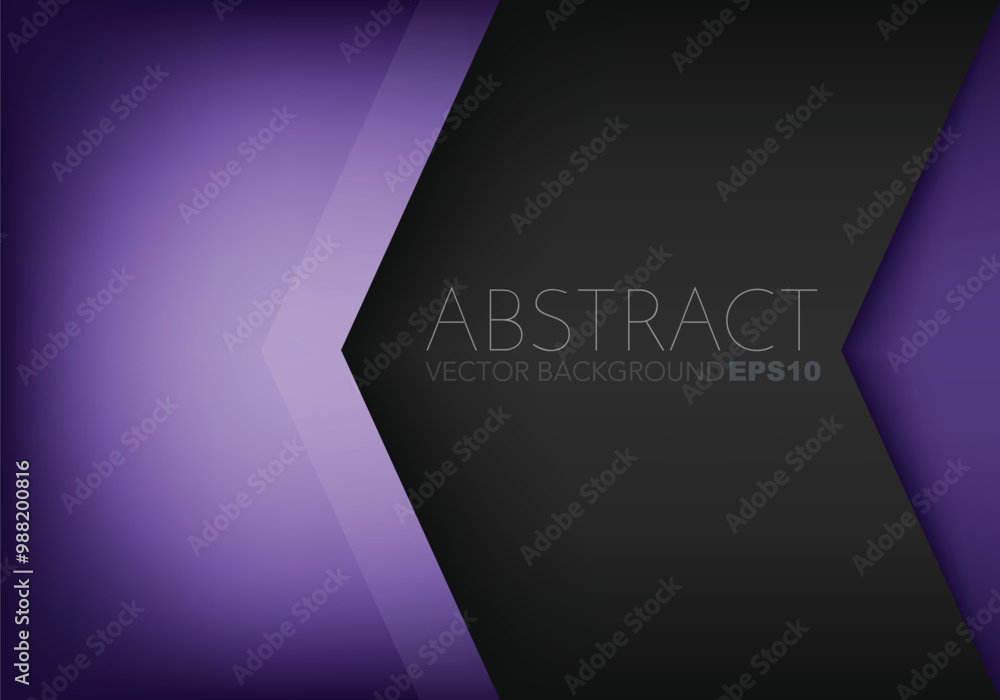 Fototapete graphic geometric triangle overlap vector layer background for text and message design
